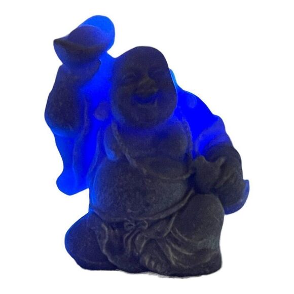 Lot of 3 Buddha Asian Oriental Set of 3 Figurines Good Luck 2” Trinkets Mini - Picture 5 of 16